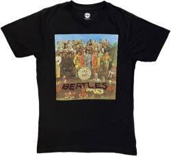 The Beatles Sgt Pepper Crystals (Embellished) Black L Ing (BEATTEE458MB03)
