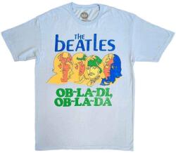 The Beatles Vintage Ob La Di (Back Print) Pale Blue XL Ing (BEATTEE01MPB04)