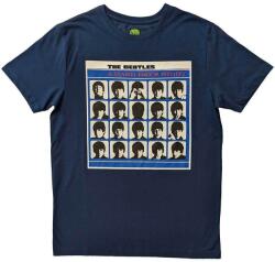 The Beatles A Hard Day's Night Album Cover Denim Blue M Ing (BEATTEE548MD02)