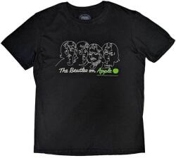The Beatles On Apple (Back Print) Black M Ing (BEATTEE20MB02)