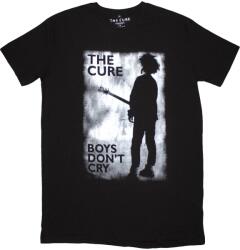 The Cure Boys Don't Cry B&W Black S Női Ing (CUREDRS01LB01)