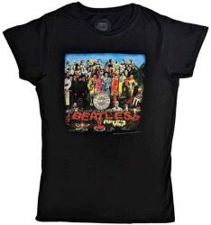The Beatles Vintage Sgt Pepper (Back Print) Black S Női Ing (BEATTEE08LB01)
