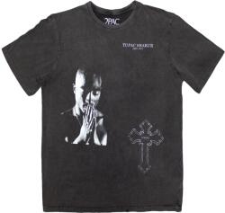 2Pac Photo Cross Charcoal Grey L Ing (2PACSTNW69MC03)