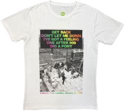 The Beatles Rooftop Songs Gradient White XL Ing (BEATTEE417MW04)