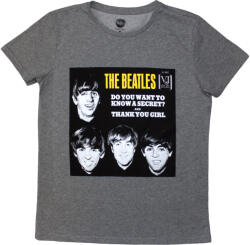 The Beatles VJ Secret Sleeve Grey M Női Ing (BEATTEE630LG02)