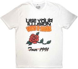 Guns N' Roses Use Your Illusion Tour 1991 White L Ing (GNRTS146MW03)
