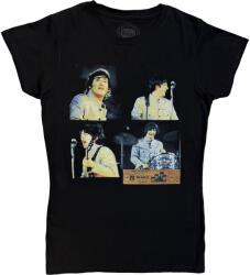 The Beatles Shea Stadium Shots Black S Női Ing (BEATTEE373LB01)