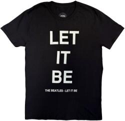The Beatles Let It Be (Back Print) Black XL Ing (BEATTEE341MB04)