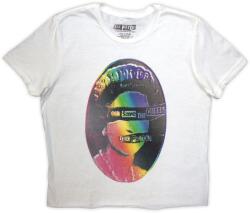 Sex Pistols God Save The Queen Rainbow Print White M Női Ing (SPCT67LW02)
