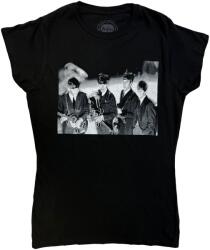 The Beatles Smiles Photo Black L Női Ing (BEATTEE372LB03)