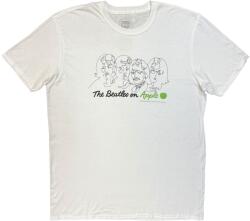 The Beatles On Apple (Back Print) White L Ing (BEATTEE20MW03)