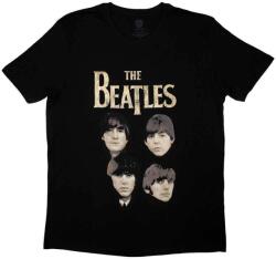 The Beatles 4 Heads Black M Ing (BEATTEE443MB02)