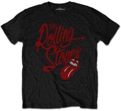 The Rolling Stones Script Logo (Soft Hand Inks) Black XL Ing (RSTS93MB04)