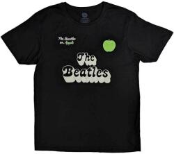The Beatles 70s Logo & Years (Back Print) Black M Ing (BEATTEE592MB02)