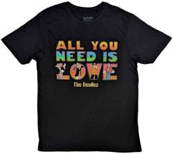 The Beatles Yellow Submarine All You Need Is Love Stacked Black XL Ing (YSTS35MB04)