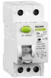 NOARK Electric EX9L-N 2P 25A 30MA Áram-védőkapcsoló, Icn=6kA, 2 pólusú, In=25A, IΔn=30mA, AC típus, 108314 (EX9L-N 2P 25A 30MA)