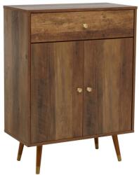 Premier Housewares Скрин в тъмно естествен цвят 70x94x35 cm Frida - Premier Housewares (2406257)