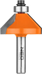 NEO TOOLS Felsőmaró kés, él-letörő 35.5x15.9mm, 8mm (56-218) - szerszamparadicsom