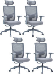 LTC 4PACK Ergonomikus irodai szék VICTORY ERGO szürke (4 db)