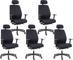 Mercury 5PACK Ergonomikus nagy teherbírású irodai szék ENDURANCE (5 db)