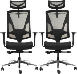 Mercury 2PACK Ergonomikus irodai szék OAMA ERGO fekete (2 db)