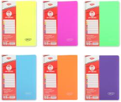 DACO Caiet cu spirala A4, 240 file, coperta plastic, 8 separatoare, DACO