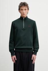 Fred Perry Melegítőfelső férfi pamut - zöld S - answear - 28 990 Ft