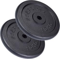 SC Sports Öntöttvas súlytárcsa szett 30 kg 2x15 kg (10002969) - gorillasports Súlytárcsa