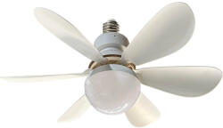 Optonica LED mennyezeti ventilátor 12w/3CCT fehér + távirányító, dimmelhető, 960 lm, Optonica, 19101 (19101)