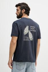 Marc O'Polo t-shirt férfi pamut - sötétkék L - answear - 21 990 Ft