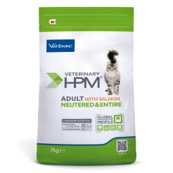 Virbac Veterinary HPM Adult Neutered & Entire Cat with Salmon 7 kg