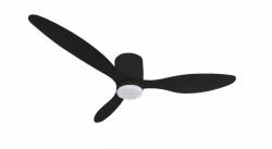 OPTONICA LED mennyezeti ventilátor 18w/3CCT fekete + távirányító, 1440 lm, Optonica, 19114 (19114)