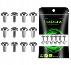  Risk Titán csavar 12x M5x10mm T25 tárcsa Silver Lux Xtr XX1 (AMLESO-54048434)
