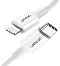 UGREEN Cablu UGREEN US171 USB C Lightning 3A 1.5m Alb UG-60748 iPhone cabluri de date (UG-60748)