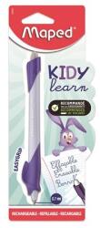 Maped Rollertoll írástanuló rollertoll 0, 7 mm, radírozható, MAPED KIDY Learn MAGIC nyuszi forma, lila szin (229600)