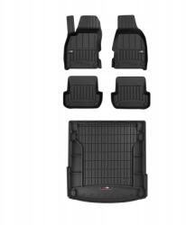 FroGum 3D autószönyegek szett és logós szőnyeg Audi A4 B7 2004-2008-hoz