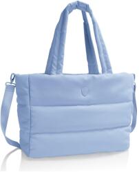 Heys Puffer Travel Tote Light Blue