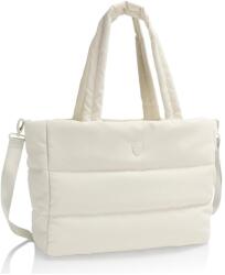 Heys Puffer Travel Tote Off White