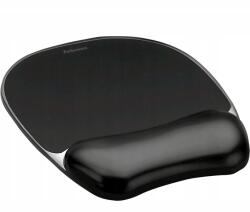 Fellowes Crystal gél egér- és csuklótámasz, fekete (9112101)