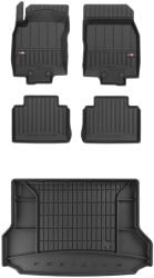 FroGum Gumi autószönyegek és szőnyeg szett Nissan X-Trail III 2017-2021-hez