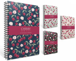 GIPTA Spirálfüzet B/5 Vonalas 120 Lapos Cherry Vegyes Mintákban (BP153901010)