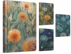 GIPTA Keményfedeles Füzet B/5 Vonalas 80 Lapos Lites Book Vegyes Mintákban (BP081903340)