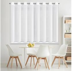 EUROFIRANY Dalia függöny matt sifon szövetből Fehér 350x150 cm