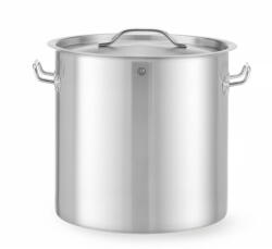 HENDI Magas falú fazék - fedővel, HENDI, Budget Line, 25L, ⌀345x(H)350mm (834206)