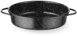 HENDI Casserole edény, zománcozott, HENDI, Fekete, ⌀200x(H)45mm, Kerek (622551)
