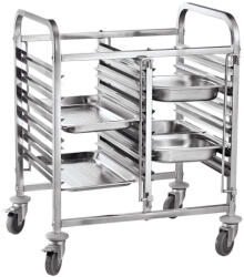 HENDI Dupla soros mobilkocsik - 12 x GN 1/1, HENDI, 810x610x(H)960mm (810569)