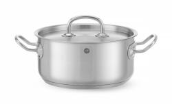 HENDI Alacsony fazék- fedővel, HENDI, Kitchen Termékcsalád, 2, 9L, ⌀200x(H)95mm (836019)