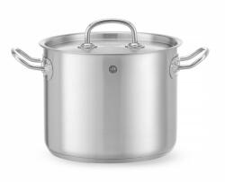 HENDI Magas fazék- fedővel, HENDI, Kitchen Termékcsalád, 5L, ⌀200x(H)160mm (837207)