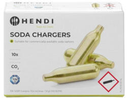 HENDI Szénsavas vízhez CO₂ töltet - 10 db, HENDI, 10 db (588406)