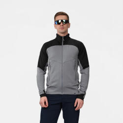 Northfinder Pulover fleece bărbați cu tratament antipilling JELENEC greyblack (108911-411-105)